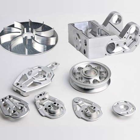 Parti in alluminio lavorate a CNC